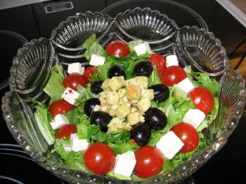 Рецепт греческий салат